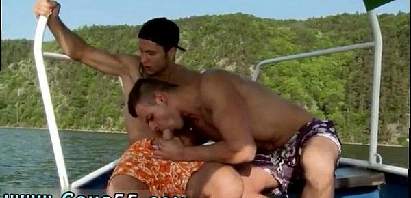  Outdoor pee gay teen Two Dudes Have Anal Sex On The Boat!